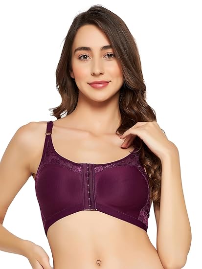 Clovia Women’s Cotton Solid Full-Cup Bra – Non-Padded, Wire-Free Everyday Comfort